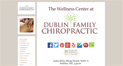 Desktop Screenshot of dublinfamilychiropractic.net